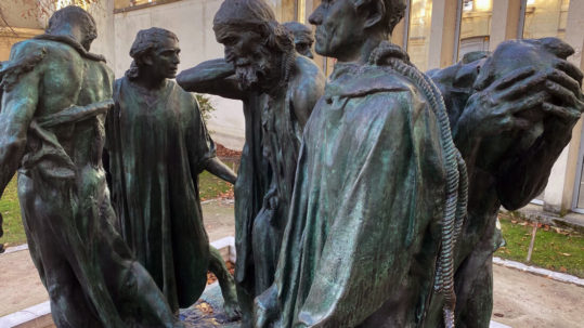 burgueses de calais de Rodin