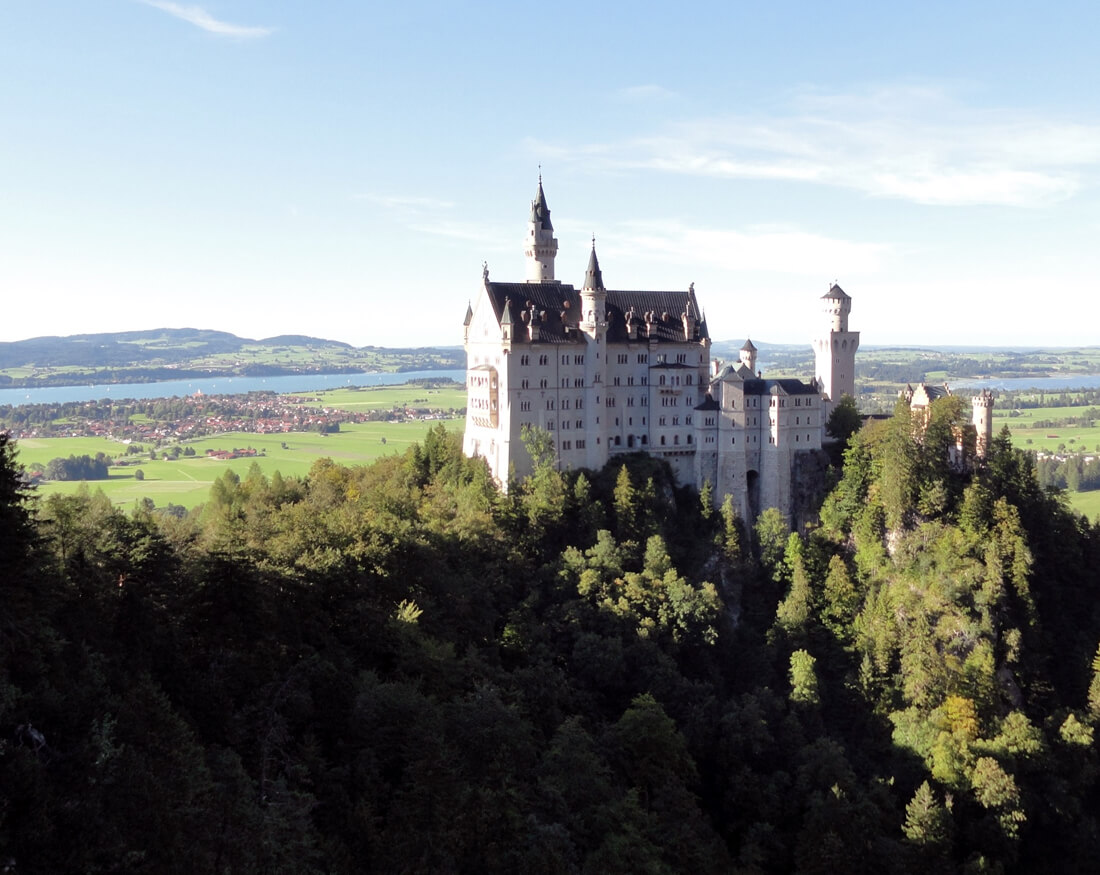 castillo Alemania Baviera rey loco